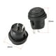thumbnail image 2 of Interruptores de palanca redondos impermeables Uxcell para barco, coche, marinos ON/OFF AC 250V/6A 125V/10A Negro 2pcs, 2 of 4