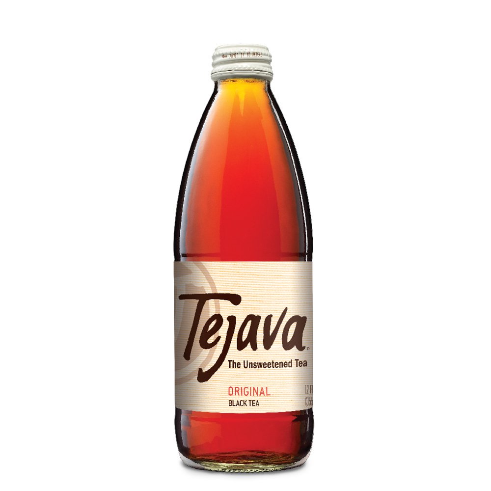 Tejava Original Black Tea, 24 Count, 12 oz Glass Bottles