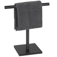 thumbnail image 1 of Soporte para toallas de mano DUKWIN SUS304 de acero inoxidable negro mate, 1 of 6