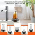 thumbnail image 3 of BENTISM 10 Powerful Spraying Jets 360° Rotating Cup Rinser for Sink, 3 of 9