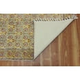thumbnail image 6 of Casavani Handmade Cotton Vintage Look Carpet,Yellow 5x7 feet, 6 of 6