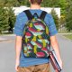 thumbnail image 4 of Easygdp Green Mushroom Mochila Ligera de 15 Pulgadas para Estudiantes, Mochila Cómoda para la Escuela y Viajes, Correas Ajustables, 4 of 6