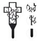thumbnail image 1 of Moluckfu De Hierro Para Cementerio Decorativo Negro Para Jardín Exterior Resistente Y Duradero, 1 of 8