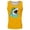 Yellow, variant on Mens Tank Top Summer Casual Sleeveless Cartoon Shark Print Tees Loose Comfortable Running Summer Beach Lightweight Vest Black L