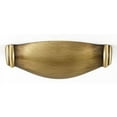 thumbnail image 2 of Alno A626-3 Charlie's 3" Center To Center Contemporary Solid Brass Cabinet Cup Pull /, 2 of 7