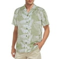 thumbnail image 3 of American Trends Hawaiian Shirt for Men Short Sleeve Button Down Shirts Beach Shirts for Men Palm Leaf Green XL, 3 of 7