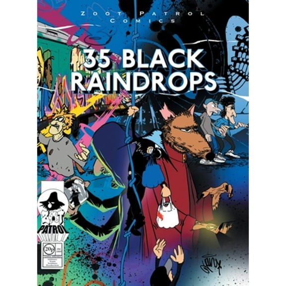 35 Black Raindrops (Hardcover)