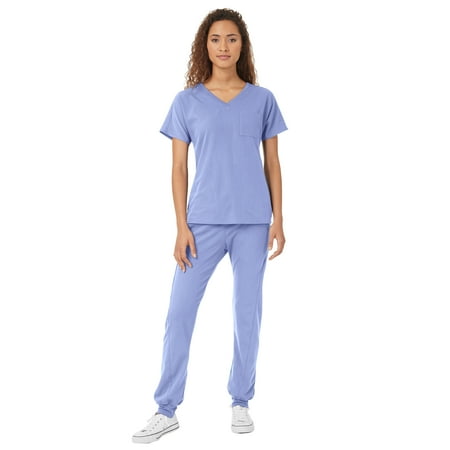 

Wonderwink Aero Women s Dolman 3 Pocket Top & Cargo Jogger Pant Scrub Set