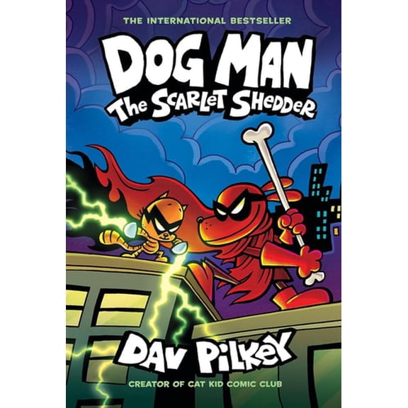 Pre-Owned Dog Man: The Scarlet Shedder: A Graphic Novel (Dog Man #12): From the Creator of Captain Underpants (Hardcover) 1338896431 9781338896435