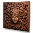 thumbnail image 2 of Designart "Clay Mask Of Mesoamerica I" Mexican Art Canvas Prints, 2 of 7