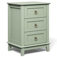 thumbnail image 6 of May in Color Green 3-Drawer Nightstand: Modern Wood Bedside Table with Spacious Drawers, Sturdy Furniture for Bedroom, Living Room, or Office, 6 of 9