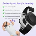 thumbnail image 3 of Eurhowing Baby Earmuffs for Hearing Protection, Noise Cancelling Ear Muffs, Adjustable Headband Ear Defenders for Sleep, Travel, Sports Events, Black, 3 of 7