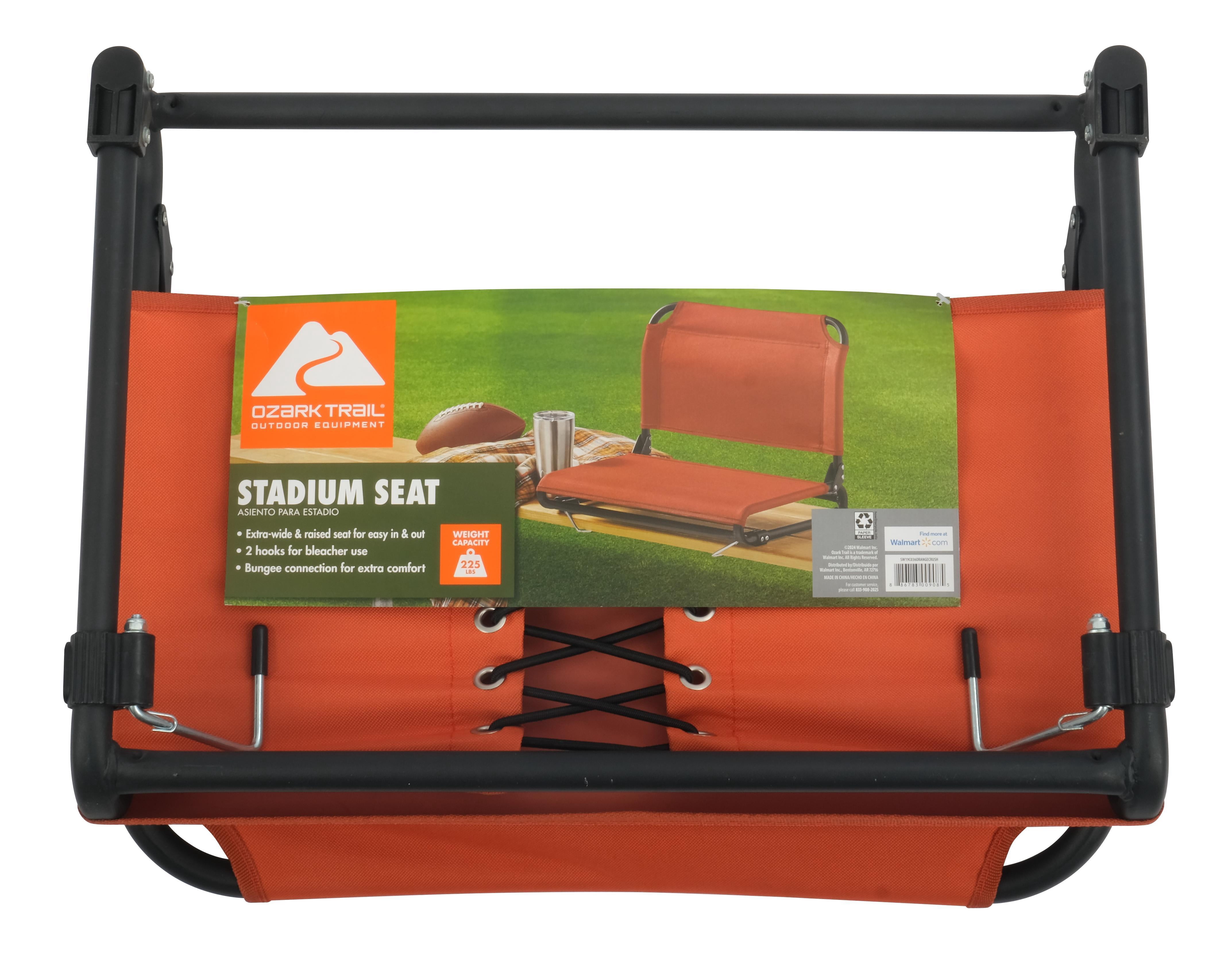 Ozark Trail Stadium Seat, Orange Crush