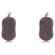 thumbnail image 4 of Billuyoard Almohadilla de fregado para cocina, depurador de limpieza de ollas de doble cara, esponja para fregar de baño antiarañazos, de polvo Gris 2Conjunto, 4 of 6