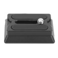 thumbnail image 3 of Camera Tripod Mount Plate, Easy To Install Fine  Oxidation 1/4in Thread Anti Slip Camera Quick Release Plate  For Photography, 3 of 8
