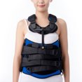thumbnail image 4 of Thoracolumbar Fixation Brace, Great Protection Back Support Promotes Stretching Comfortable Black Pulley System  For Home, 4 of 8