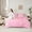 Pink 18, variant on Homewish Number 18 7-Piece Twin Bedding Sets,Personalized Birthday Bedding Comforter Set,Pink Lovely Bow Knot Sheet Sets For Girls,Luxury Bedroom Decor Reversible