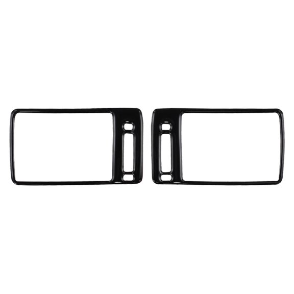 Mduoduo 2PC For Honda for Accord 14-17 Black Side Air Vent Outlet Frame Cover Trim Car Accessories