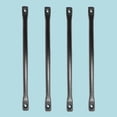 thumbnail image 2 of Door or Drawer Pull Black Wrought Iron 7" Pack of 4 Renovators Supply, 2 of 7