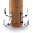 thumbnail image 4 of Wooden Belt Tie Rack Scarf Hanger For Closet,acsergery For Belts Tie Scarves, 4 of 5