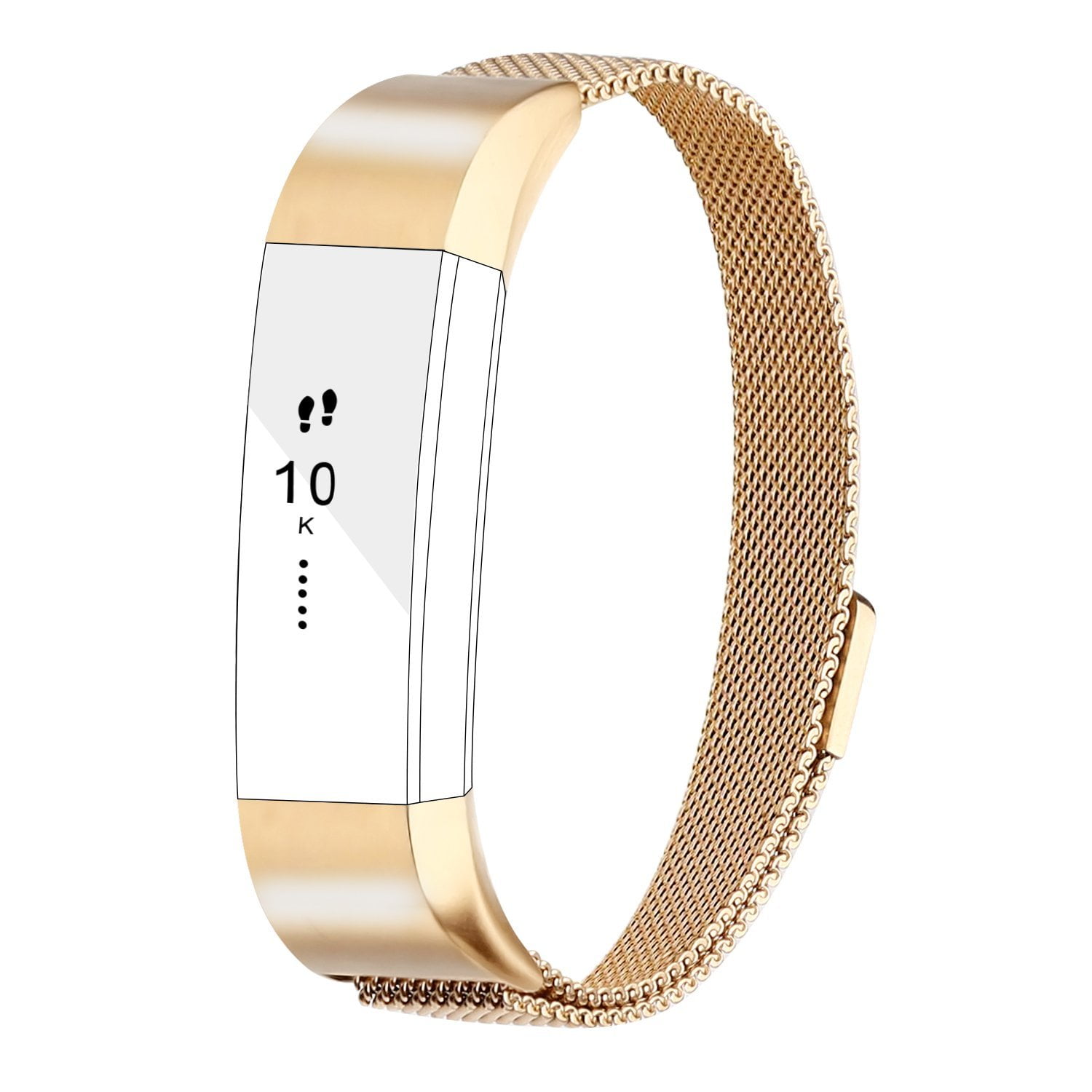 fitbit alta hr gold band