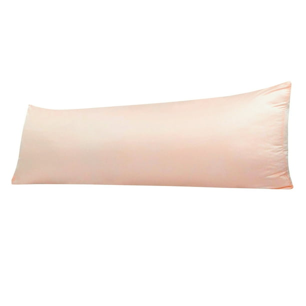 ORGANICTUNE Satin Long Body Pillowcase for Hair and Skin, Silky Slip
