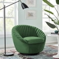 thumbnail image 2 of Whirr Tufted Performance Velvet Swivel Chair-EEI-5004, 2 of 4