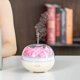 thumbnail image 3 of Naiovety Humidificador de aire, difusores de Aroma de flores, generador de niebla de luz nocturna, difusor de escritorio de 180ml, herramienta Aromaterapia y Aceites Esenciales Rosado, 3 of 6
