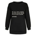 thumbnail image 4 of IROINNID Womens Plus Size Tops Fitness Shirts for Women Tops Long Sleeve Dropped Shoulder Sleeve Sweatshirt Pullover Shirts Blouse,Black, 4 of 6