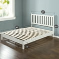 thumbnail image 7 of Zinus Wen 43" Wood Deluxe Platform Bed Frame with Headboard, Queen, 7 of 7