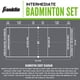 thumbnail image 3 of Set de bádminton Franklin Sports portátil para 2 a 4 jugadores, 3 of 9