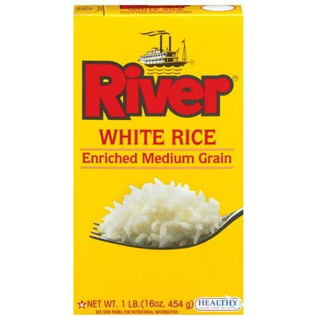 River: Medium Grain Rice White, 16 oz