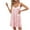 Pink, variant on Huankd Women's Sequin Dress for Women Sparkly Glitter V Neck Shift Cocktail Disco Outfit Party Club Night Out Mini Dresses Black L