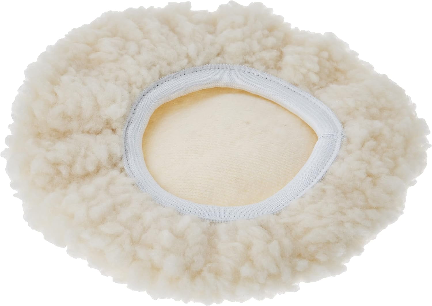 WEN 7" Synthetic Wool Polishing Bonnets, 2-Pack