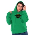 thumbnail image 3 of Funny Graduation I Done Graduated Unisex Plus Fleece Graphic Hoodie Brisco Brands 2X, 3 of 5