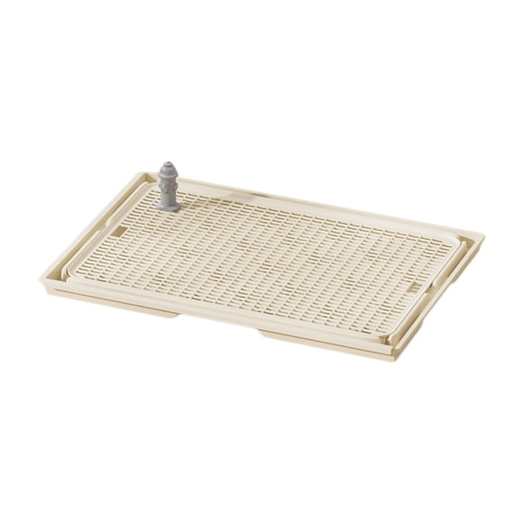 GROWTH TANK Dog Toilet Portable Dogs Potty Train Pads for Small Animals Other Pets Bunny Khaki