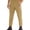 Khaki, variant on Men's Joggers Pants Athletic Workout Track Running Gym Lightweight Quick Dry Tapered Jogger Zipper Pockets M