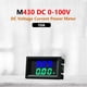 thumbnail image 3 of Hugtrwg DC0-100V Amp Volt Gauge Dual LED Medidor corriente voltaje digital (Azul Verde 10A), 3 of 9