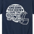 thumbnail image 3 of Instant Message - Football Helmet Phrases - Toddler & Youth Short Sleeve Graphic T-Shirt, 3 of 6