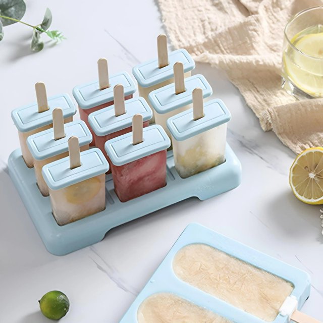 Prime Day Deals Silicone Popsicle Molds 6Pcs Ice Pop Maker Molds Homemade Easy-Release Reusable Popsicle Moulds Shapes Silicone Ice Pop Molds BPA Free Popsicle Mold Reusable Easy Release Ice Pop Maker