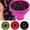 Rose Red, variant on senlleo Universal Collapsible Hair Dryer Diffuser Attachment- Salon Grade tool,Lightweight Foldable Portable Travel Folding Design Fit Most of Blow Dryers