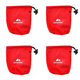 thumbnail image 1 of Almacenamiento al aire libre Senderismo Kits Bolsa Camping Clavo Viento Cuerda Hebilla Bolsa Rojo, 1 of 6
