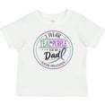 thumbnail image 3 of Inktastic Suicide Prevention- I Wear Teal and Purple for My Dad Boys or Girls Baby T-Shirt, 3 of 5