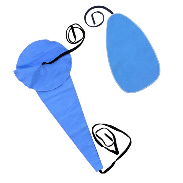 tamizeot 2 Pcs Kits de Chiffons de Nettoyage pour Saxophone pour Usage Quotidien en Extérieur Instrument à Bois Clair Bleu