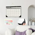 thumbnail image 3 of Calendario de escritorio de mesa Zulema Horario diario Negro, 3 of 8