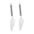 thumbnail image 1 of Espátula Cortadora De Pizza Triangular Multifuncional De Acero Inoxidable, Accesorios De Cocina, 2 Uds., 1 of 7