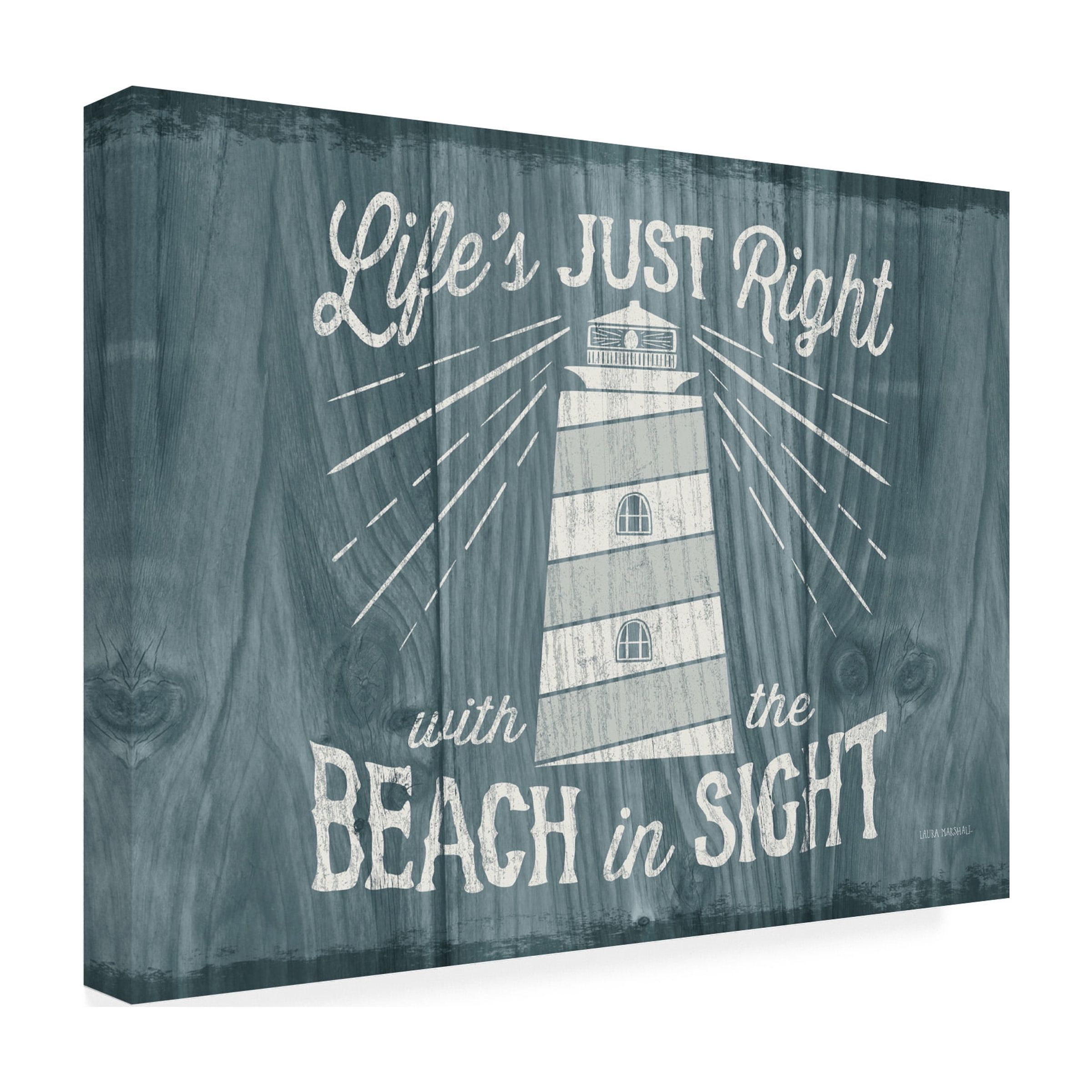 Trademark Fine Art 'Up North III v2 Crop' Canvas Art by Laura Marshall