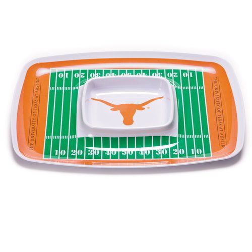INC BSI PRODUCTS NCAA unisex-adult Melamine Chip and Dip Tray 