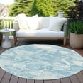 thumbnail image 6 of Addison Rugs Chantille Indoor/Outdoor Transitional Modern Sky Washable Round Rug, 8' x 8', 6 of 6