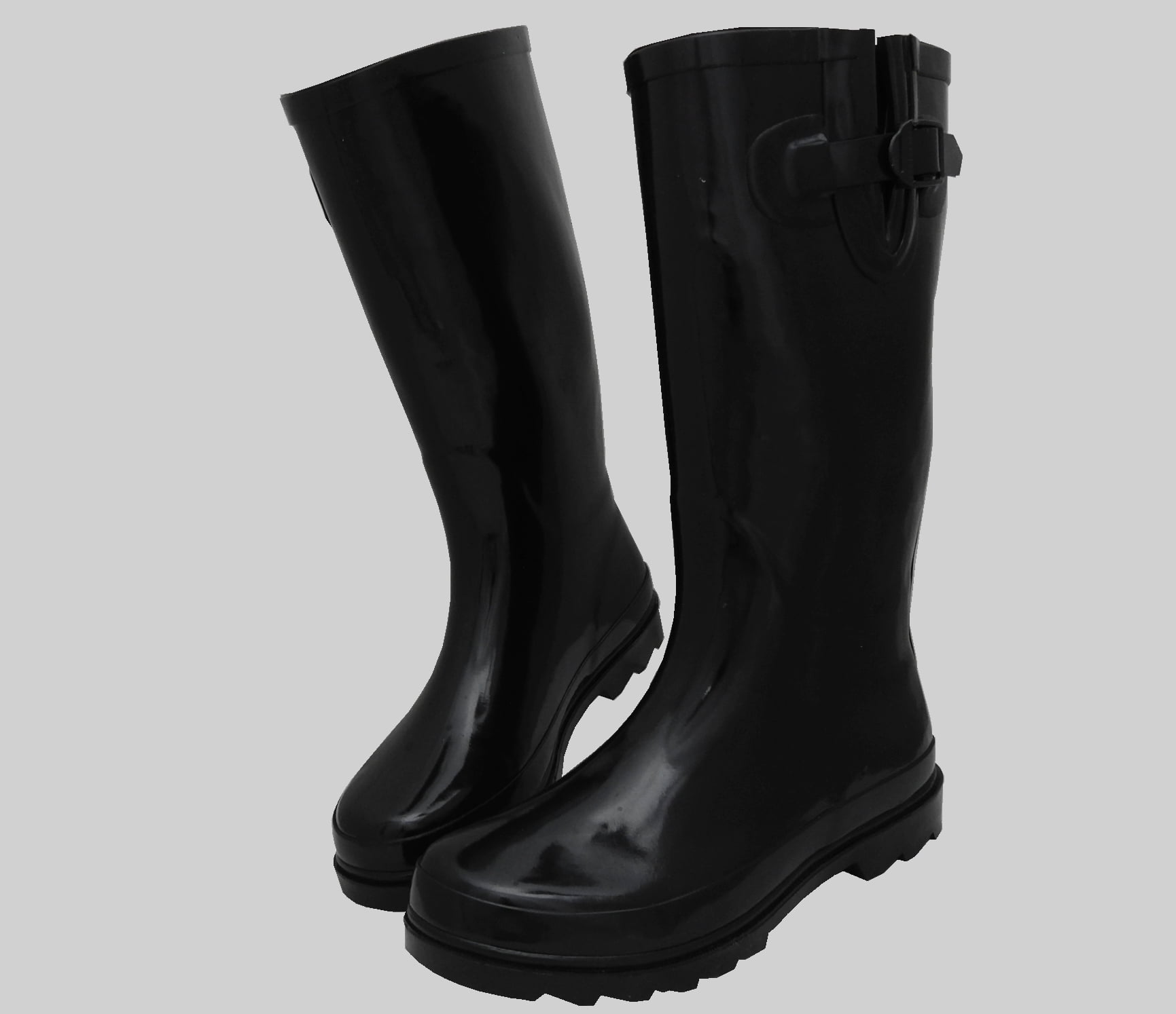 starbay brand women's rubber rain boots